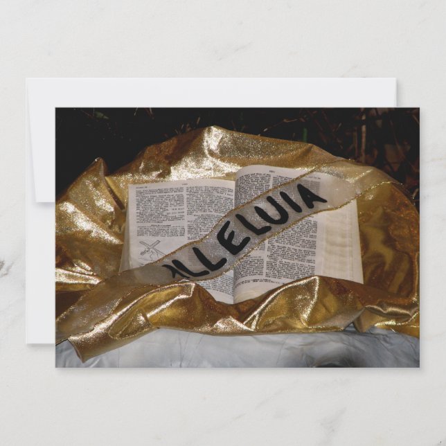 Alleluia (Bible & Sash) (Front)