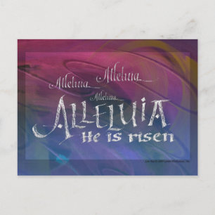 Alleluia Postcard