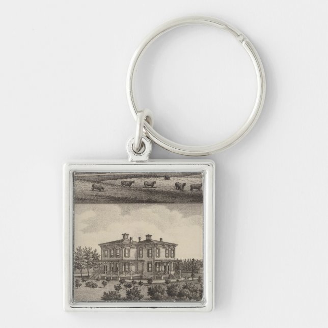 Allen County, Kansas Keychain (Front)