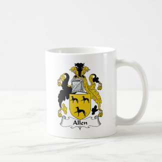 Allen Family Crest Coffee Mug