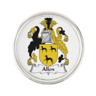 Allen Family Crest Pin