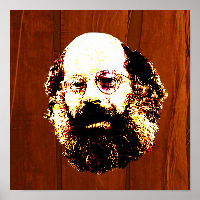 Allen Ginsberg Poster (Front)