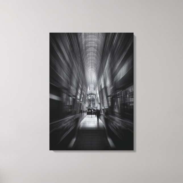 Allen Lambert Galleria No 1 Flow Version Canvas Print (Front)