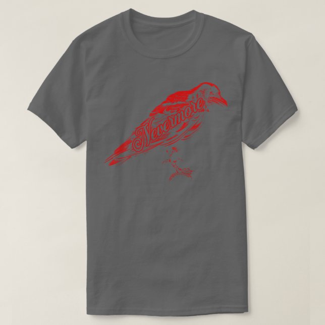 Allen Poe The Raven TShirt Allen Poe The Raven Dis (Design Front)