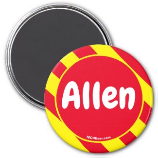 Allen Red/Yellow Magnet