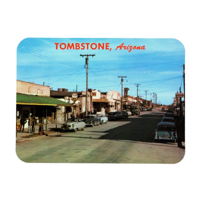 Allen St., Tombstone AZ Vintage  Magnet (Horizontal)