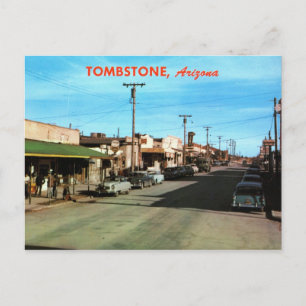 Allen St., Tombstone AZ Vintage Postcard