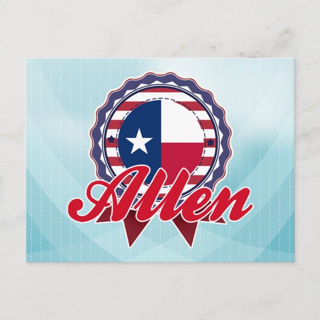 Allen, TX Postcard (Front)