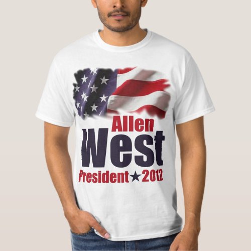 Allen West for President 2012 T_Shirt