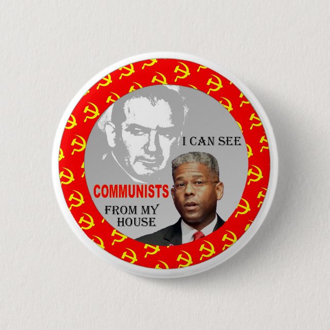 Allen West & Joe McCarthy Pinback Button (Front)