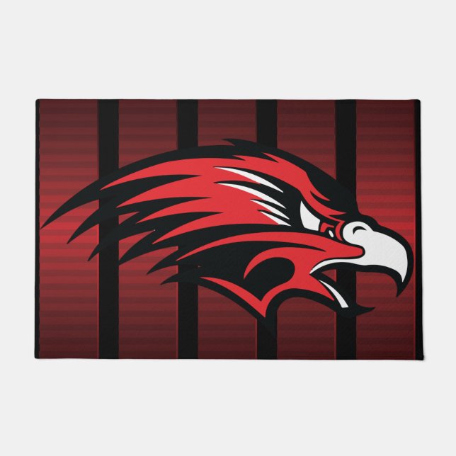 Allendale Falcons #3 Doormat (Front)