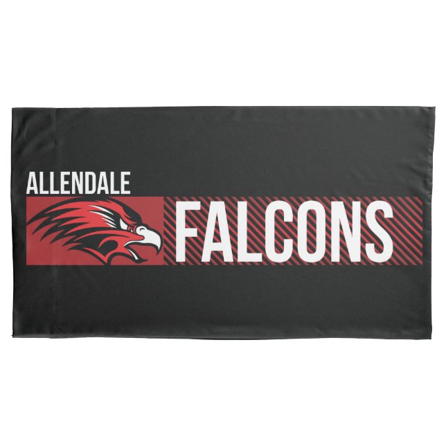 Allendale Falcons #5 Pillow Case (Front)