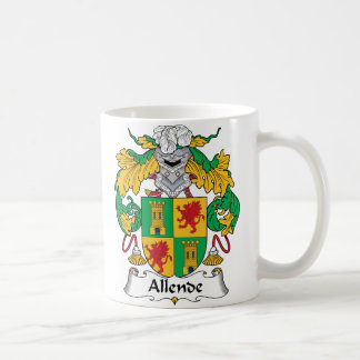 Allende Family Crest Coffee Mug