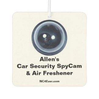 Allen's Fun Car Security Spy Cam & Air Freshener