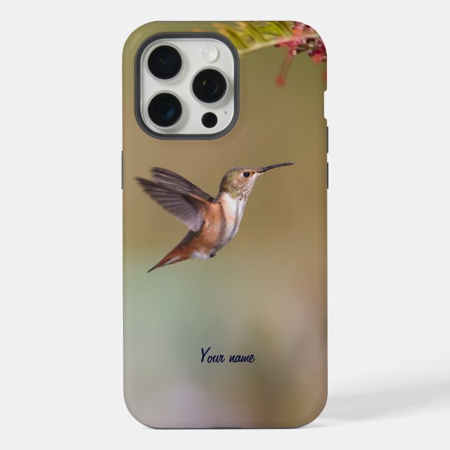 Allen's Hummingbird Iphone Case (Back)