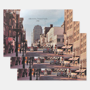 Allentown, Pennsylvania 1950 Wrapping Paper Sheets