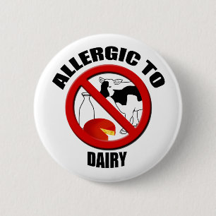 Allergic to Dairy Medical Alert Button