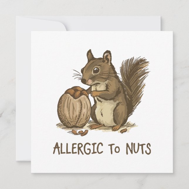 Allergic to Nuts (Front)