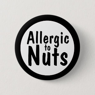Allergic to nuts button