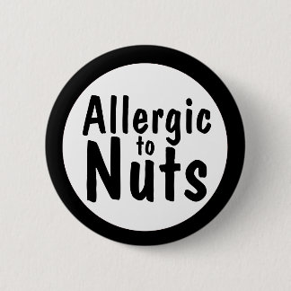 Allergic to nuts button