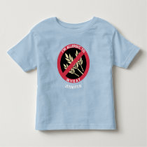 Allergic To Wheat Kids Allergy Personalized Toddler T-shirt