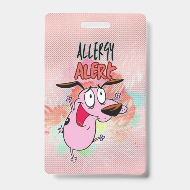 Allergy Alert Badge (Front)