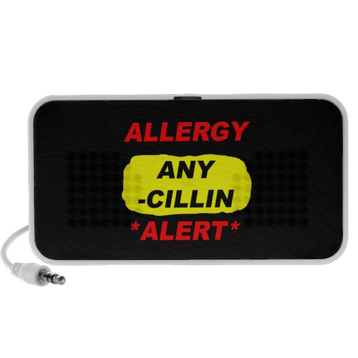 Allergy Alert cillin derivitives Allergy Design Al  Speakers