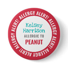 Allergy Alert Customized Kids School