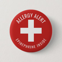 Allergy Alert Epinephrine Inside Medical Emergency