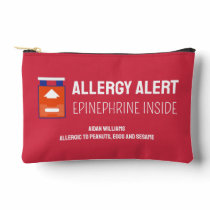 Allergy Alert Epinephrine Medication Kids Accessory Pouch