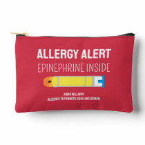 Allergy Alert Epinephrine Medication Kids Accessory Pouch