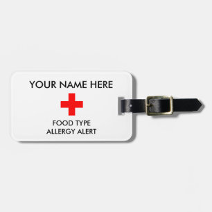 Allergy Alert ID/ICE Tag
