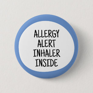 Allergy Alert Inhaler Inside Button