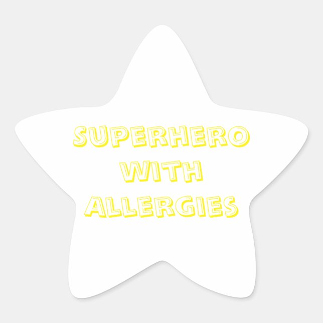 Allergy Child Stickers (Front)