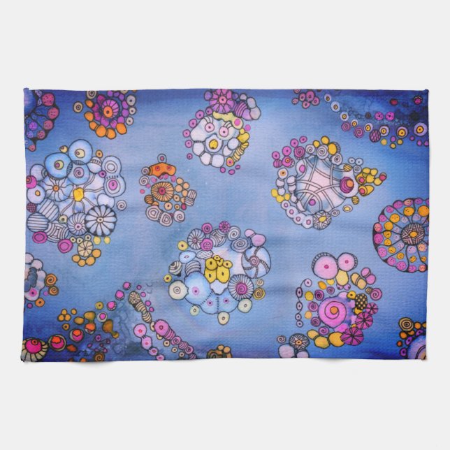 Allergy Sea Zen Kitchen Towel (Horizontal)