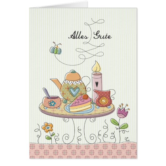 Alles Gute Cards (Front)