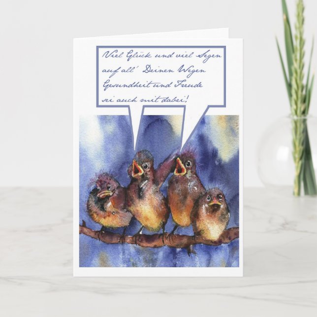 alles Gute zum Geburtstag Card (Front)