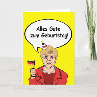 Alles Gute zum Geburtstag - Happy Birthday from An Card