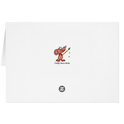 Alles Gute zum Geburtstag Wald Fuchs (Back Horizontal)