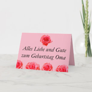 German Grandma Birthday Gifts On Zazzle