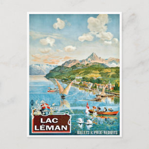 Allevard, Le ban, France, vintage travel Postcard