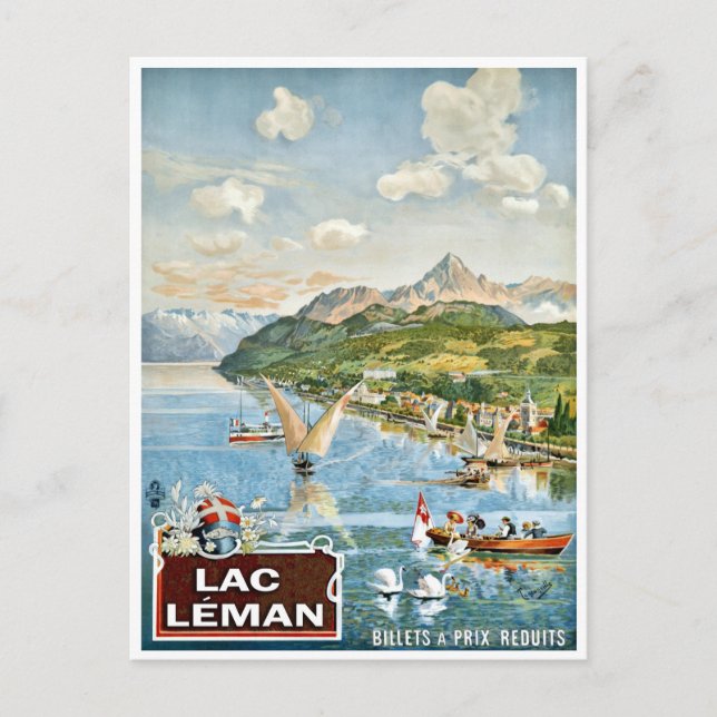 Allevard, Le ban, France, vintage travel Postcard (Front)