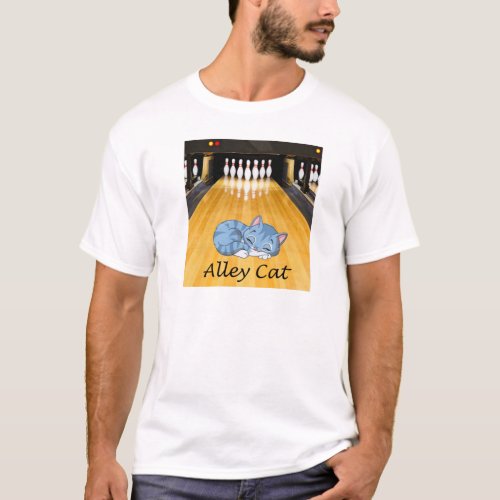 Alley Cat Bowling T_Shirt