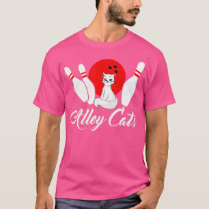 Alley Cat Funny Bowler Bowling 1 T-Shirt