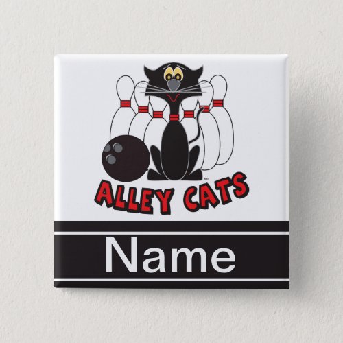Alley Cats Bowling Pin  Personalize
