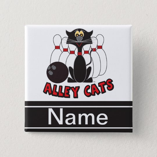 Alley Cats Bowling Pin Personalize Zazzle Com