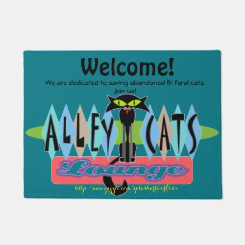 Alley_Cats Doormat