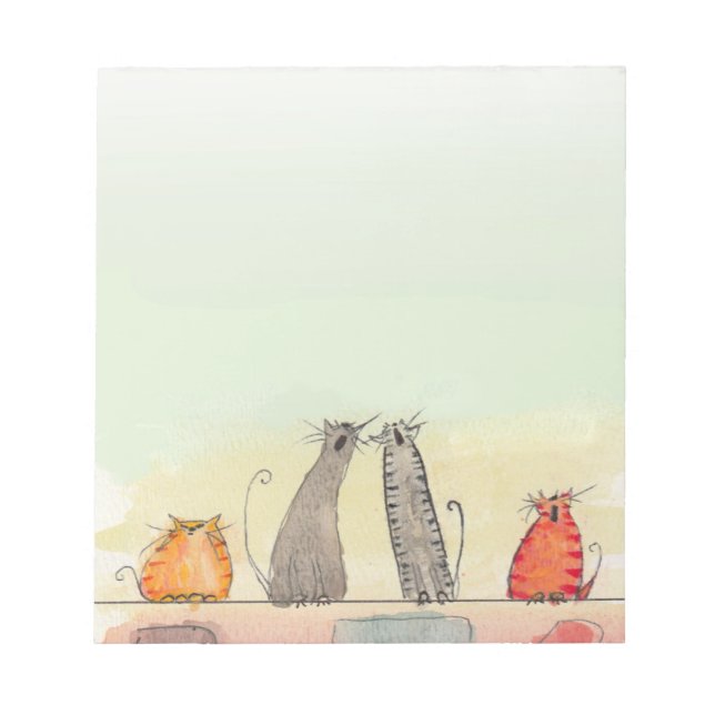 Alley Cats Notepad (Front)