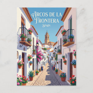 Alley in Arcos de la Frontera Spain Postcard