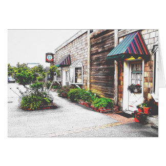 Alley in Bandon Oregon Cards